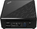 MSI CUBI N ADL S-055BUS PC/workstation barebone 0.69L sized PC Black N100