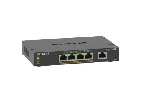 NETGEAR GS305EP Managed L2/L3 Gigabit Ethernet (10/100/1000) Power over Ethernet (PoE) Black