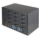 StarTech.com SV231QDPU34K KVM switch Black