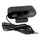 4XEM 4XWEBCAM4K webcam 8 MP 3840 x 2160 pixels USB 2.0 Black