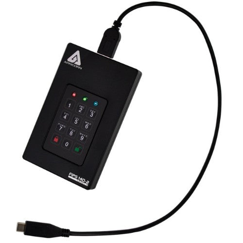 Apricorn AFL3-S8TB external solid state drive 8 TB USB Type-A 3.2 Gen 1 (3.1 Gen 1) Black