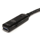 StarTech.com USB3AAEXT10M USB cable USB 3.2 Gen 1 (3.1 Gen 1) 393.7" (10 m) USB A Black