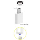 4XEM 4XUSBCM8PINFW cable gender changer USB Type-C 8-pin Lightning White