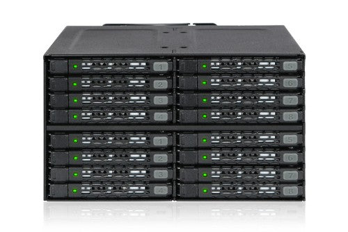 Icy Dock MB516SP-B disk array Black