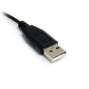StarTech.com UUSBHAUB1RA USB cable USB 2.0 11.8" (0.3 m) USB A Micro-USB B Black