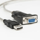 Rocstor Y10C701-B1 video cable adapter 39.4" (1 m) RS-232 USB Type-A Black