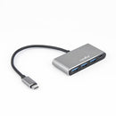 Rocstor Y10A200-A1 interface hub USB 3.2 Gen 1 (3.1 Gen 1) Type-C Black