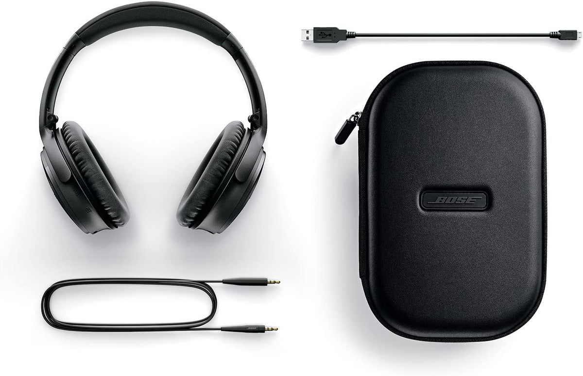 Bose QuietComfort 35 II Wireless Bluetooth Headphones, Noise-Cancellin