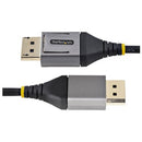 StarTech.com DP14VMM5M DisplayPort cable 196.9" (5 m) Gray, Black
