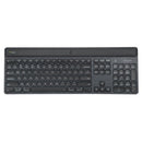 Targus Energy Harvesting EcoSmart keyboard Office Bluetooth Black