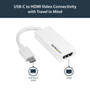 StarTech.com CDP2HD4K60W USB graphics adapter 3840 x 2160 pixels White