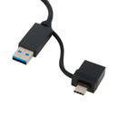 VisionTek 901505 video cable adapter 53.1" (1.35 m) DisplayPort USB Type-A + USB Type-C