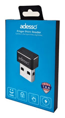 Adesso AFP-100-TAA fingerprint reader USB Type-A Black