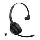 Jabra Evolve2 55 Headset Wired & Wireless Head-band Office/Call center Bluetooth Black