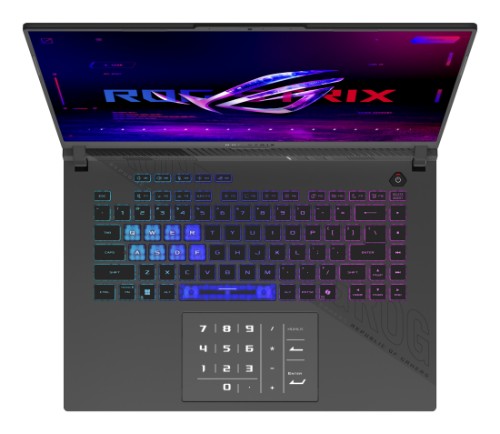 ASUS ROG Strix G16 G614FP-DS96 AMD Ryzen™ 9 9955HX Laptop 16" WQXGA 32 GB DDR5-SDRAM 1 TB SSD NVIDIA GeForce RTX 5070 Wi-Fi 6E (802.11ax) Windows 11 Home Black, Gray
