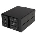 StarTech.com HSB3SATSASBA disk array 0 TB Black