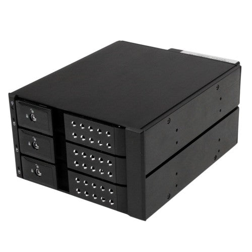 StarTech.com HSB3SATSASBA disk array 0 TB Black