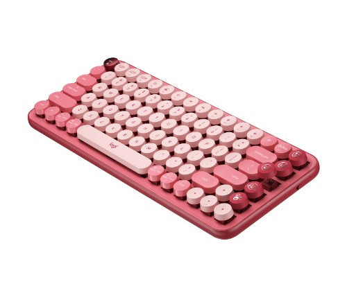 Logitech 920-010709 keyboard Universal Bluetooth English Burgundy, Pink, Rose