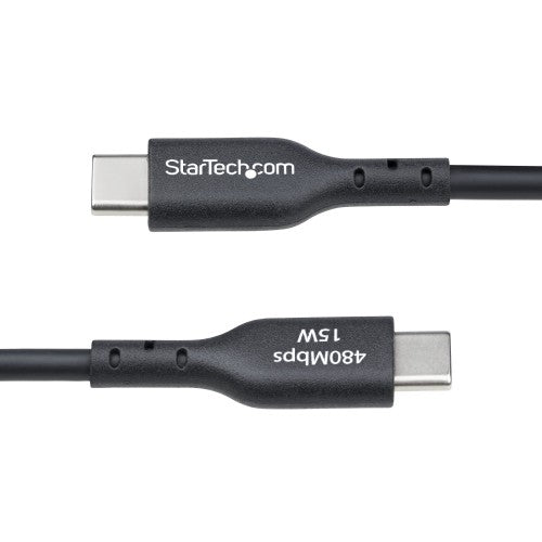 StarTech.com USB2AC6FBKE USB cable USB 2.0 70.9" (1.8 m) USB A USB C Black