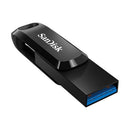 SanDisk Ultra Dual Drive Go USB flash drive 64 GB USB Type-A / USB Type-C 3.2 Gen 1 (3.1 Gen 1) Black