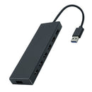 4XEM 4XUSBADATAHUBTAA interface hub USB 3.2 Gen 1 (3.1 Gen 1) Type-A 5000 Mbit/s Black