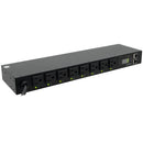 CyberPower PDU15SW8FNET power distribution unit (PDU) 8 AC outlet(s) 1U Black