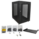 StarTech.com RK1833BKM rack cabinet 18U Freestanding rack Black
