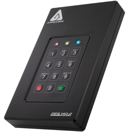 Apricorn AFL3-S2TB external solid state drive 2 TB Black