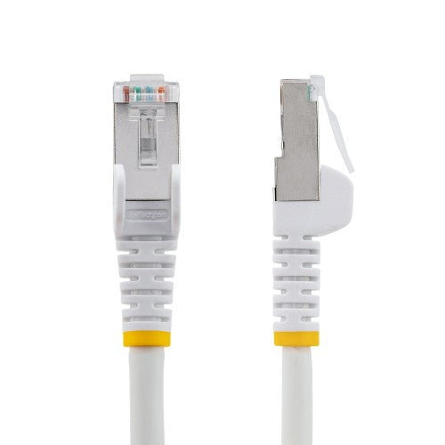 StarTech.com NLWH-30F-CAT6A-PATCH networking cable White 358.3" (9.1 m) S/FTP (S-STP)