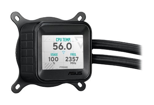 ASUS Prime LC 360 ARGB LCD Processor All-in-one liquid cooler 4.72" (12 cm) Black