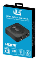 Adesso AUH-5100 video splitter HDMI 2x HDMI
