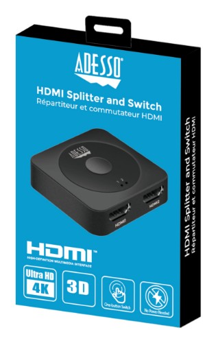 Adesso AUH-5100 video splitter HDMI 2x HDMI