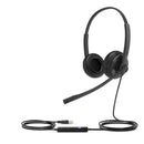 Yealink UH34 Dual Teams Headset Wired Head-band Office/Call center USB Type-A Black