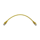 Tripp Lite N262-S01-YW networking cable Yellow 11.8" (0.3 m) Cat6a S/UTP (STP)