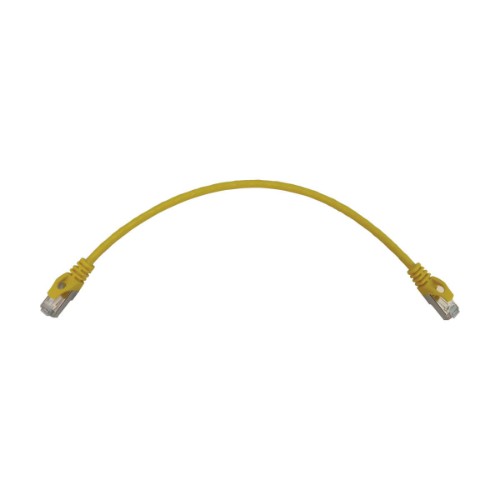 Tripp Lite N262-S01-YW networking cable Yellow 11.8" (0.3 m) Cat6a S/UTP (STP)