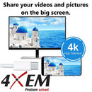 4XEM 4XUSBCC31G210W USB cable USB 3.2 Gen 1 (3.1 Gen 1) 118.1" (3 m) USB C White