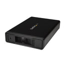 StarTech.com S351BMU33ET storage drive enclosure HDD enclosure Black 3.5"