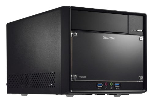 Shuttle XPC cube SH610R4 PC/workstation barebone Black Intel H610 LGA 1700