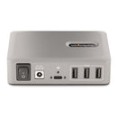 StarTech.com 10G8A2CS-USB-C-HUB interface hub USB 3.2 Gen 2 (3.1 Gen 2) Type-C 10000 Mbit/s Gray