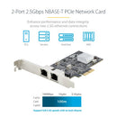 StarTech.com PR22GI-NETWORK-CARD network card Internal Ethernet 2500 Mbit/s