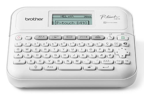 Brother PT-D410 label printer Thermal transfer 180 x 180 DPI 20 mm/sec Wired TZe QWERTY