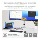 StarTech.com 155NA-USB4-DOCK laptop dock/port replicator Wired Silver