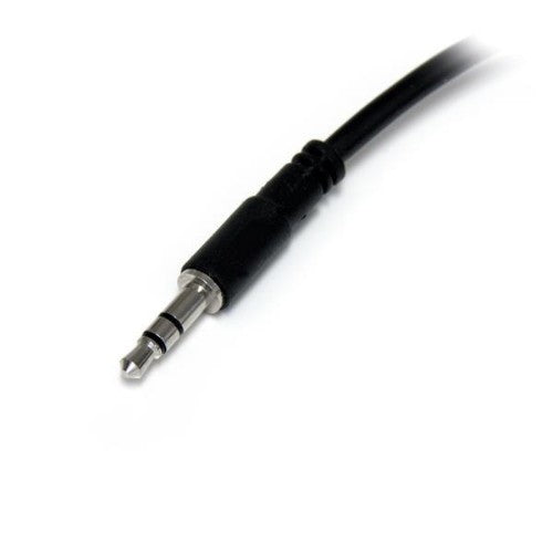 StarTech.com MUY1MFFS audio cable 7.87" (0.2 m) 3.5mm 2x3.5mm Black