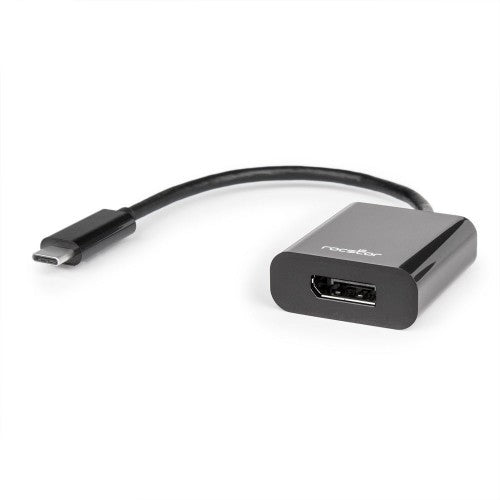 Rocstor Y10A237-B1 video cable adapter USB Type-C DisplayPort