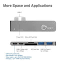 Siig JU-TB0312-S1 laptop dock/port replicator USB 3.2 Gen 1 (3.1 Gen 1) Type-C Gray