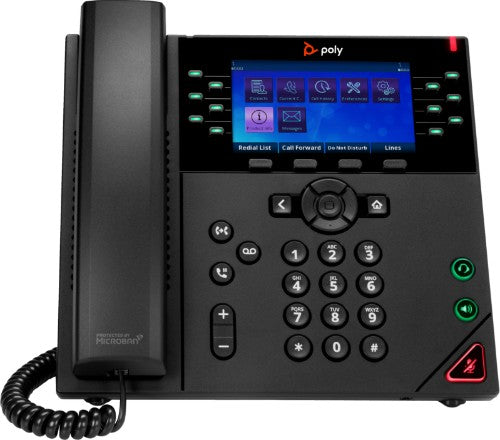 HP Poly Poly OBi VVX 450 12-Line IP Phone and PoE-enabled
