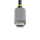 StarTech.com HB30C3A1GEA2 laptop dock/port replicator Wired USB 3.2 Gen 1 (3.1 Gen 1) Type-C Gray
