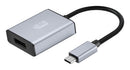 Adesso USB-C TO DISPLAY PORT ADAPTER 5.91" (0.15 m) USB Type-C DisplayPort Aluminum