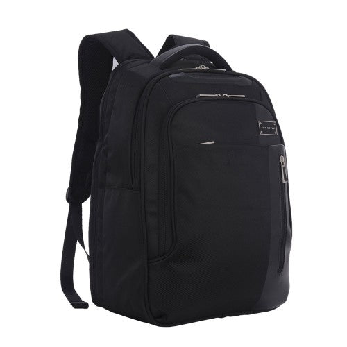 Eco Style Tech Exec -Checkpoint Friendly backpack Black
