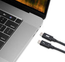 OWC OWCCBLTB4C2.0M Thunderbolt cable 78.7" (2 m) 40 Gbit/s Black